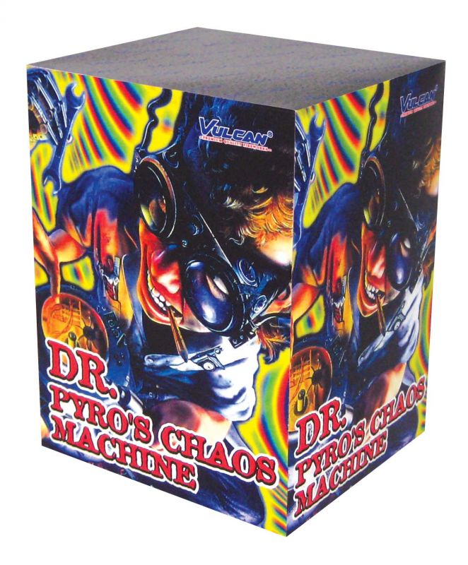 DR PYRO'S CHAOS MACHINE 16 SHOTS (1.4G / UN0336)